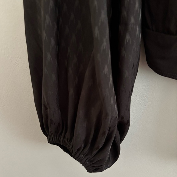 NWT Express Houndstooth Long Sleeve Bodysuit - Picture 4 of 8